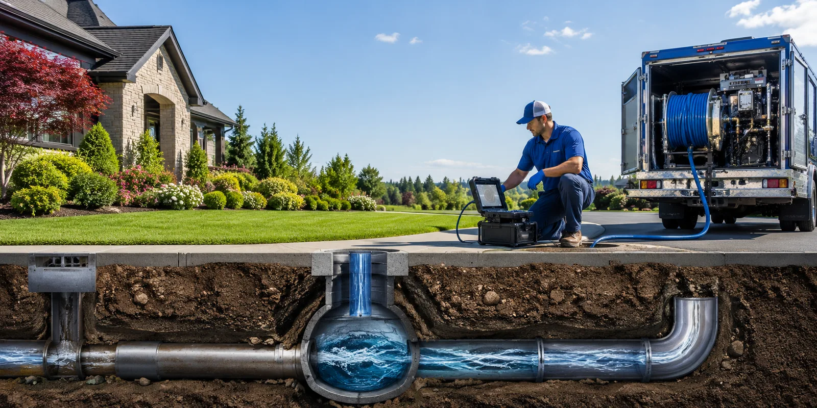Drainage restoration information for Verdunville, WV